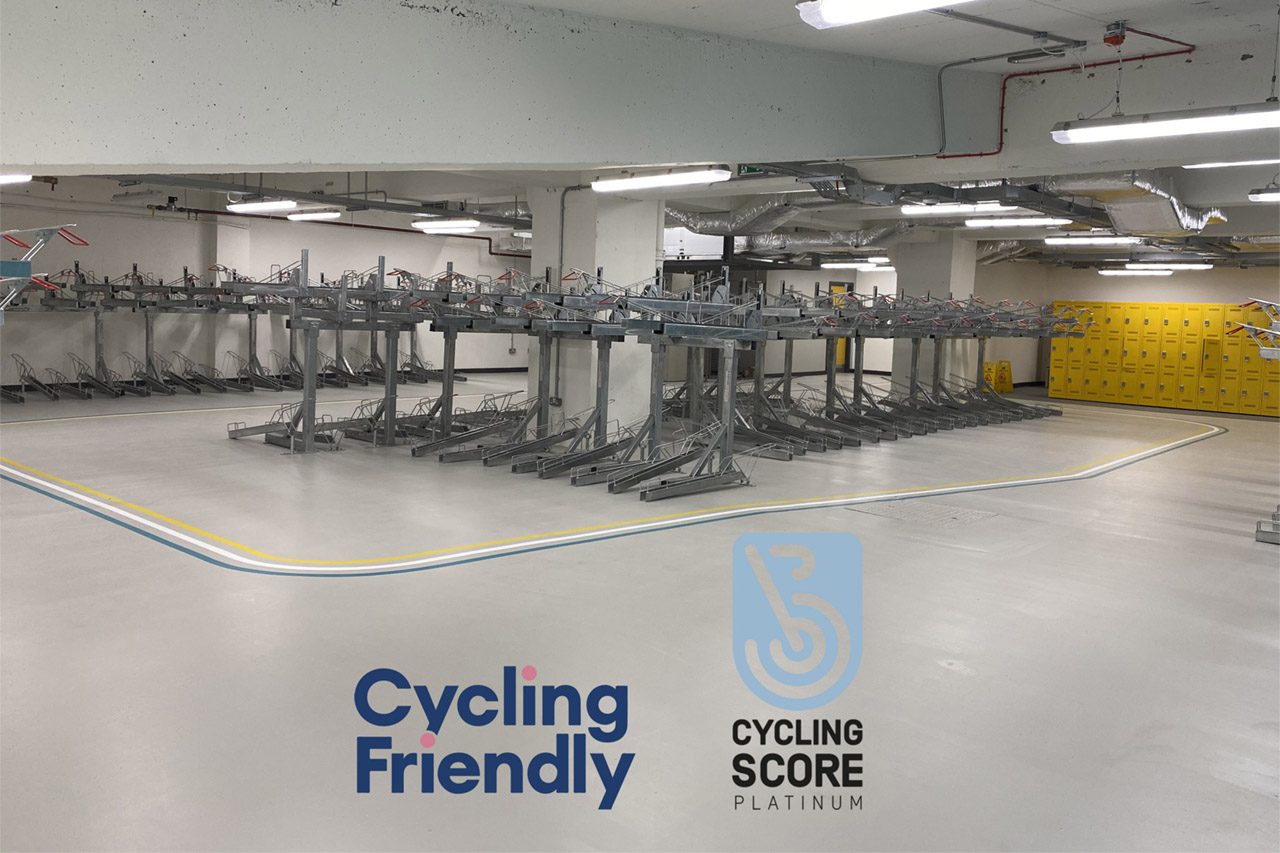 cycling friendly - cycling score platinum