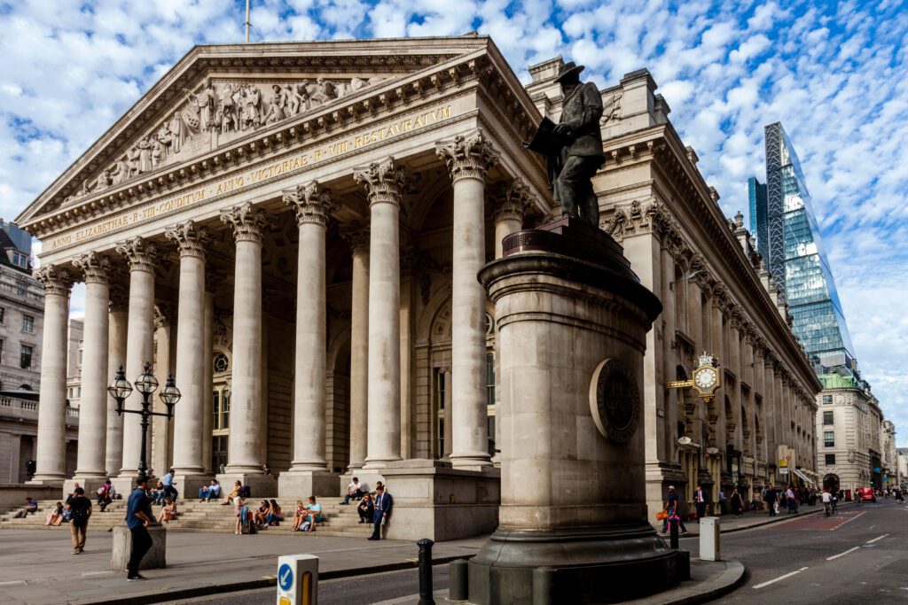 The Royal Exchange Building, London