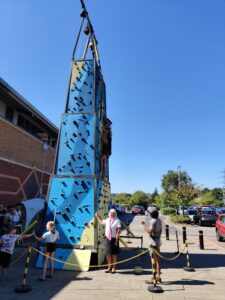 Crystal Peaks wall climbing