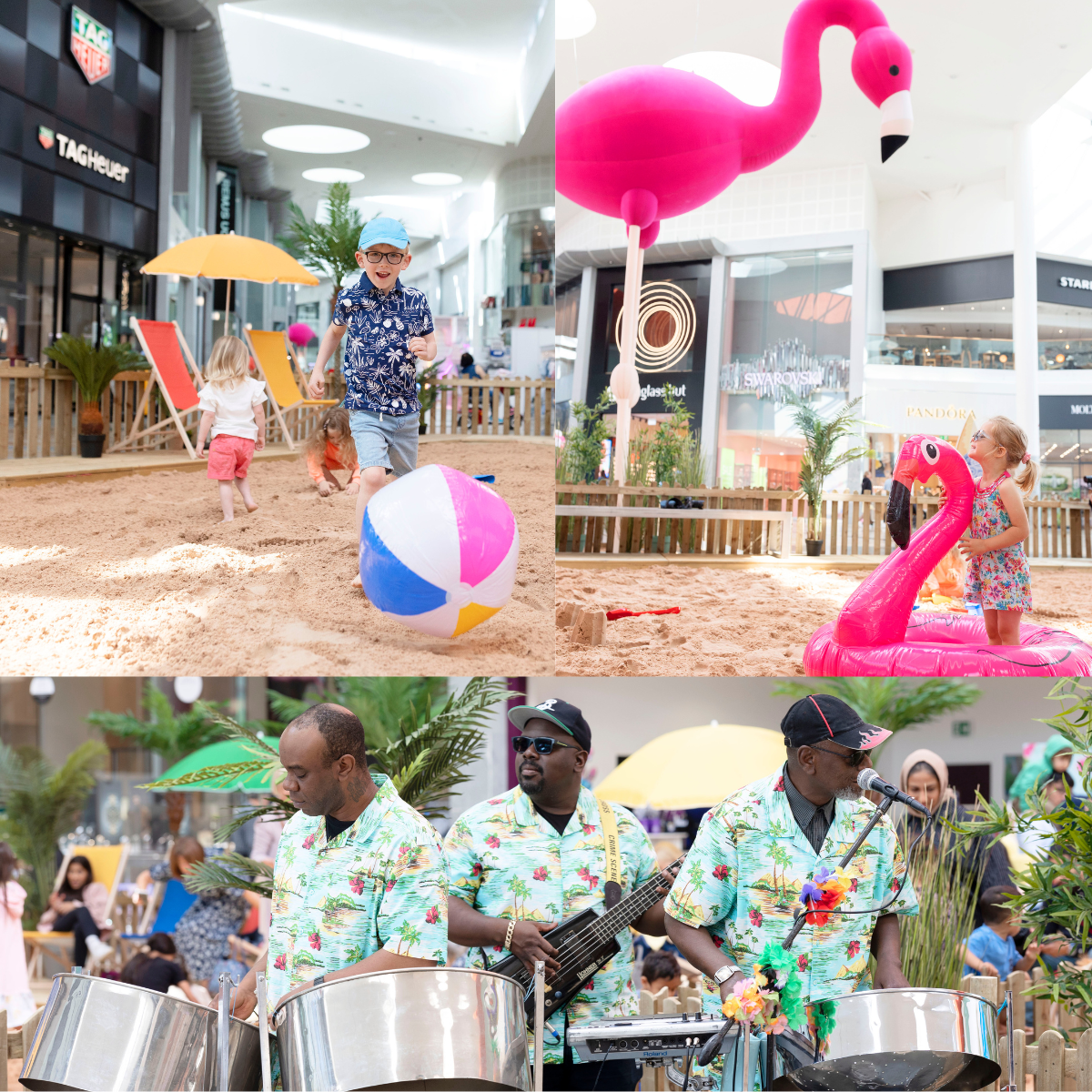 Flamingo family fun lands at Silverburn for summer