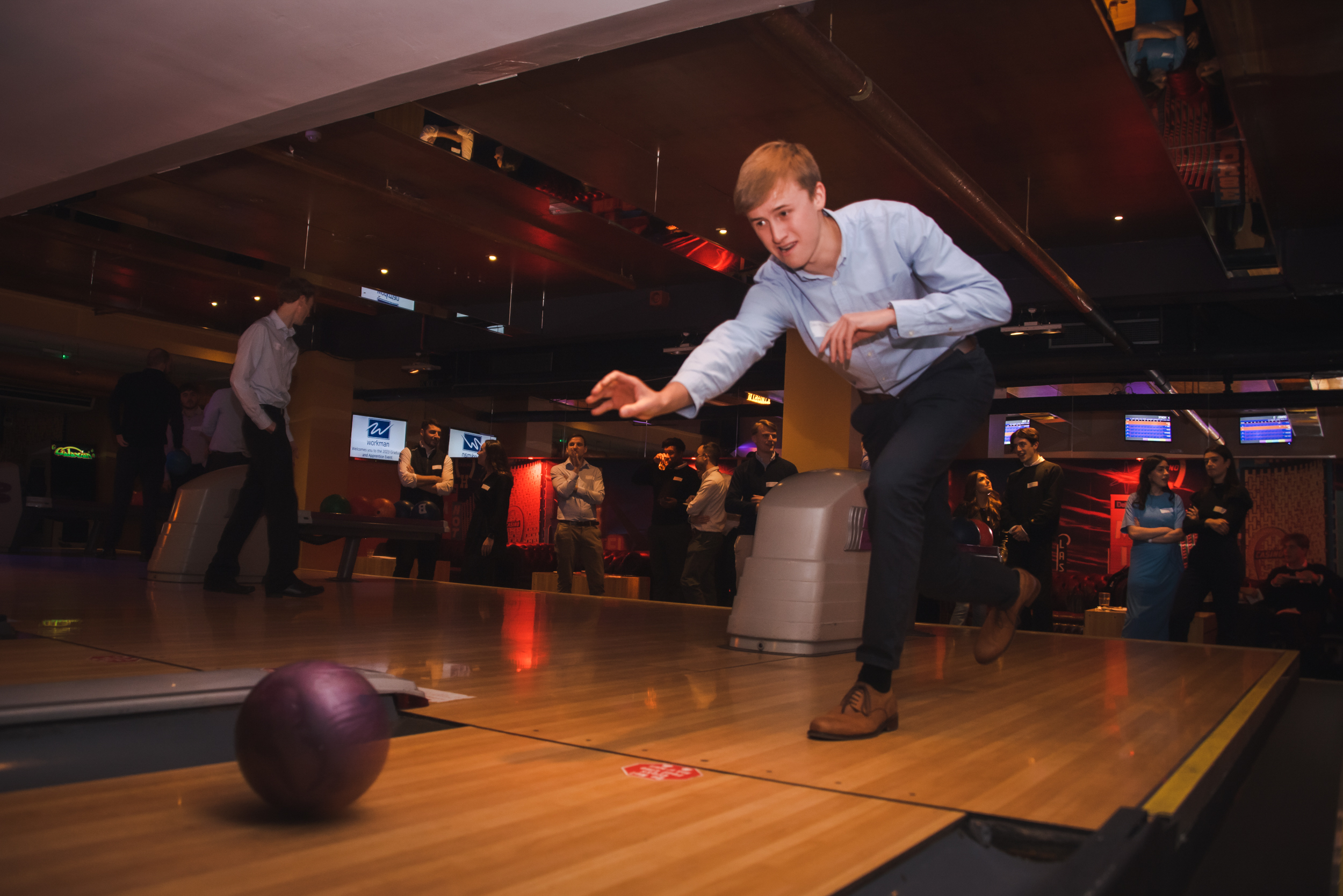 graduates bowling