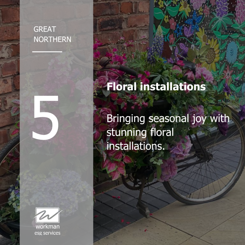 Great Northern - floral installations