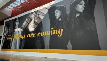 Silverburn Zara hoarding